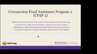 Coronavirus Food Assistance Program 2 (CFAP2)