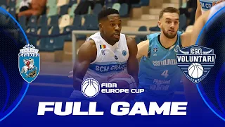 SCMU Craiova v CSO Voluntari | Full Basketball Game | FIBA Europe Cup 2022-23