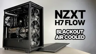 Air Cooled NZXT H7 Flow | Zero RGB Build | 13700K Undervolting | ASRock Z790 PG Lightning D5