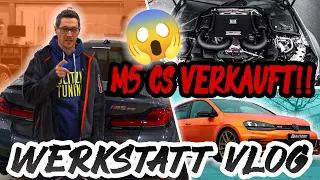 Wir haben unseren BMW M5 CS verkauft 😱 | Werkstatt VLOG