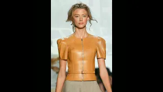 Beautiful leather dresses for ladies