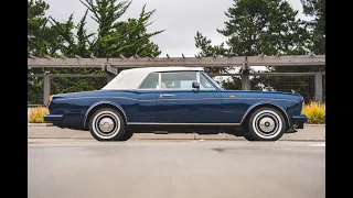 1985 Rolls Royce Corniche Convertible Top Operation @mohrimports5776