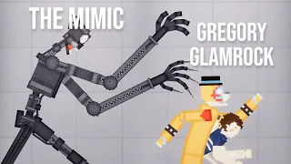 Gregory & Glamrock Freddy escape from The Mimic - [FNAF Security Breach Ruin]