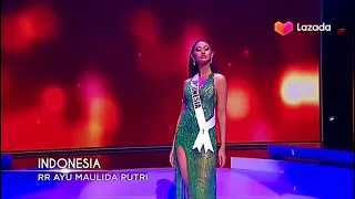 INDONESIA - Miss Universe 2020 Evening Gown Preliminary