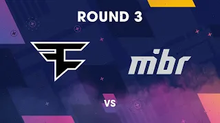 BLAST Pro Series Lisbon 2018 – Round 3: FaZe Clan vs. MiBR
