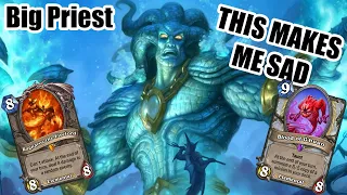 THIS GAME makes me so DEPRESSED | Big Priest | Festival of Legends | Wild Hearthstone