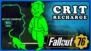 Fallout 76: VATS Critical Recharge, How Much Luck Do You Need? Is 68 Luck too Much?