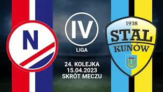 GKS Nowiny 7-2 Stal Kunów || 15.04.23 || Skrót Meczu