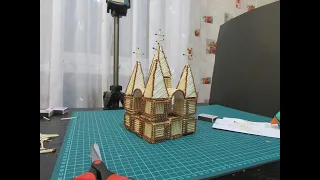 Church of matches.Церковь из спичек!