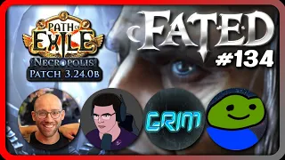 NECROPOLIS CRAFTING AND END GAME JUICE - FATED #134 w. @Balormage feat. @Grimro and @CrouchingTuna