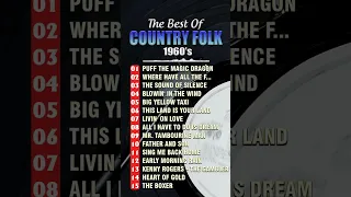 20 Most Essential Folk & Country Songs 60's  #folksongs #folkmusic #folksong