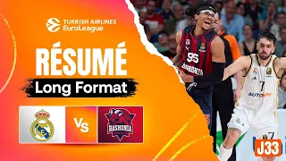 Baskonia joue sa survie ! - Real Madrid vs Baskonia - Résumé - EuroLeague J33