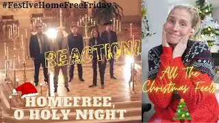 FESTIVE REACTION! HomeFree, O Holy Night OFFICIAL VIDEO 🎄🌟🙏🏻 #HomeFreeFriday #OHolyNight #Festive