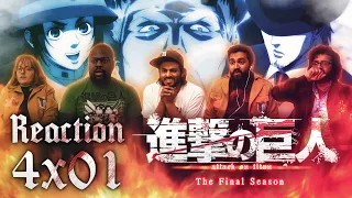 Attack on Titan - 4x1 The Other Side of the Sea - Group Reaction
