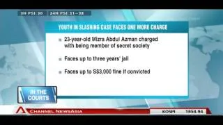 Youth involved in Orchard Cineleisure slashing case faces one more charge - 02Jul2013