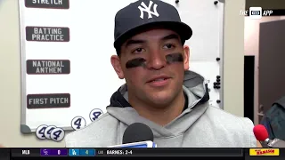 Jose Trevino on keeping the Yankees in the game, 9th-inning rally