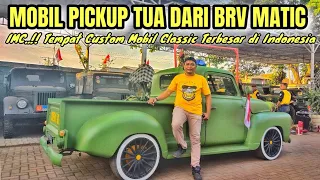 MOBIL PICKUP DARI HONDA BRV MATIC, Tempat Modif Mobil Classic terbesar di Indonesia, IMC SIDOARJO