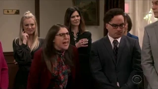 The Big Bang Theory-Amy's meltdown in front of Nobel laureates