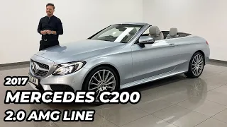 2017 Mercedes C200 2.0 AMG Line Convertible