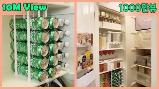 How to double the space of a narrow pantry organization with Daiso | No-Oven Strawberry Cake Making