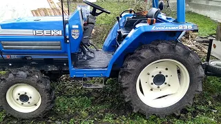 Мінімальна швидкість японського трактора .