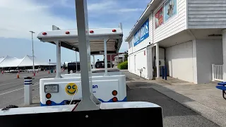 Katie Takes a Ride on the Ocean City Boardwalk Tram to Celebrate their 60th Anniversary