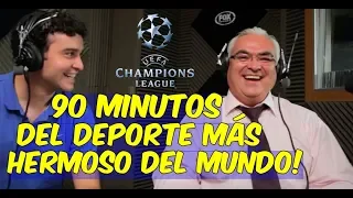 Narrando un partido de fútbol con LUIS OMAR TAPIA !