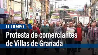 Comerciantes de Villas de Granada se oponen al inicio de una obra | El Tiempo