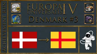 EU4 1.34 Denmark P3 The Fall of the Hanseatic Trade League