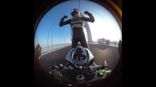 Kawasaki H2R   World Record  400 km h in 26 sec  HD   YouTube 720p