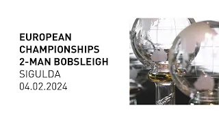 2-Men Bob Heat 2 EUROPEAN CHAMPIONSHIPS Sigulda