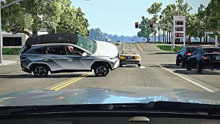 BeamNG Drive - Reckless Driving and Traffic Crashes #11