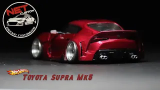 Toyota supra mk5 widebody with stance camber custom hotwheels