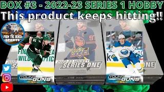 Box #3, This prodict keeps hitting!! 2022-23 Upper Deck Series 1 Hobby