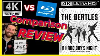 The Beatles A Hard Day's Night 4K UHD Blu Ray Review Criterion Collection 4K vs Blu-Ray Comparison