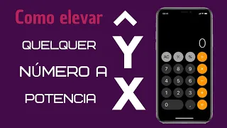 Como elevar qualquer numero a potencia na calculadora celular