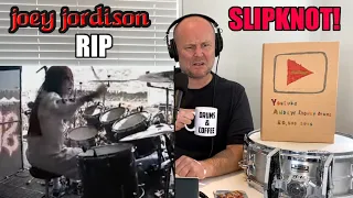 Drum Teacher Reacts: JOEY JORDISON R.I.P. | Slipknot | My First Time Listening To Him!