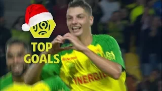 Top 10 long range goals | mid-season 2017-18 | Ligue 1 Conforama
