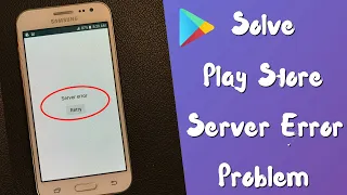 Fix play store server error in samsung j2,j3,j5,j7 | google play store server error problem solve