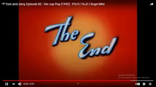 Tom and Jerry - Hic Cup Pup End Title (1954)