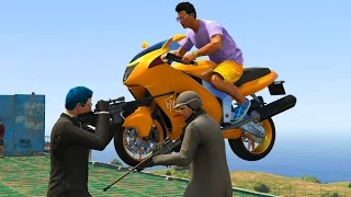 MINIJUEGO!! INCREIBLE TIRACO DESDE LEJISIMO!!!! - GTA V ONLINE