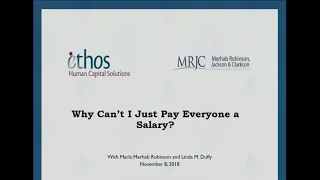 Why Can't I Just Pay Everyone a Salary?
