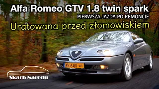 Alfa Romeo GTV 1.8 twin spark - Uratowana przed złomowiskiem // Muzeum SKARB NARODU