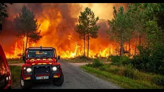 Аномальная жара и лесные пожары в Испании