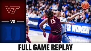 Virginia Tech vs. Duke Full Game Replay | 2022-23 ACC Women’s Basketball