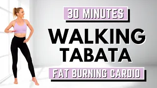 🔥30 MIN TABATA TURBO WALKING🔥FAST WALKING for WEIGHT LOSS🔥ALL STANDING🔥KNEE FRIENDLY🔥NO JUMPING🔥