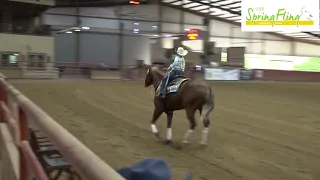 Promiss Marie Larson and Brody- Short Stirrup Champs with a 72