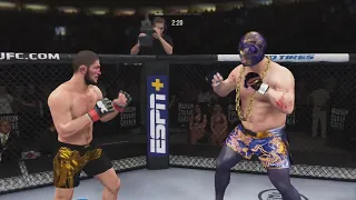 Khabib vs. Lucha Libre - EA Sports UFC 4 - Eagle Fights 🦅