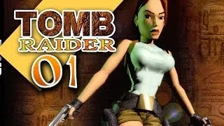 Tomb Raider 1 #001 [GER] - Zeig mir deine Kanten, Kleines - Let's Retro