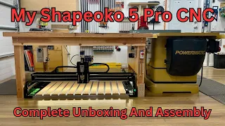 The Unboxing and Assembly of my New Shapeoko 5 Pro CNC Router 4'x4'